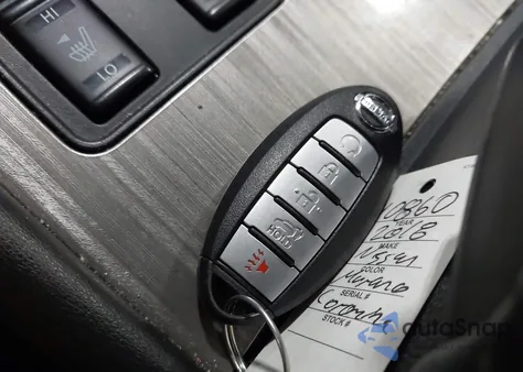 2018 Nissan Murano Sl из США, поврежденный, VIN 5N1AZ2MH7JN192765